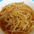 チロルぶー's cooksnap of when they made もやしとお揚げのさっと煮.