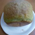 ちっはりん's cooksnap of when they made ブレンダー&HBで簡単☆野菜入り食パン.