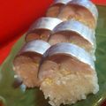 yui蝶's cooksnap of when they made 鯖寿司.