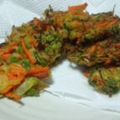 ★ぁねえ★'s cooksnap of when they made カリカリっサクっ☆簡単野菜のかき揚げ.