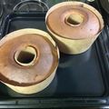 PASTELgk's cooksnap of when they made プルーンと米粉でノンオイルシフォン.