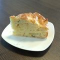虹のMother's cooksnap of when they made HKMで さつまいもと林檎のケーキ.