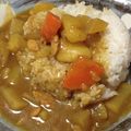 ブりゃん's cooksnap of when they made 大根入り☆ツナカレー♪.