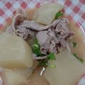かき氷大好き's cooksnap of when they made 豚こま切れ肉と大根の味噌煮.