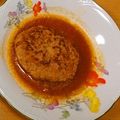 ぽんゆかこ's cooksnap of when they made トマトジュースで簡単☆煮込みハンバーグ.