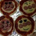 pinkduffy's cooksnap of when they made 餃子の皮でアンパンマンピザ.