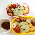 みう♡りく's cooksnap of when they made みいつけた！サボさん＊キャラ弁.