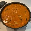 にゃおまる☆'s cooksnap of when they made ■簡単！鶏肉とかぼちゃのトマトクリーム煮.
