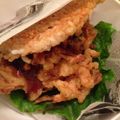 aya_welcom's cooksnap of when they made ☆残りご飯で、簡単！ライスバーガー☆.