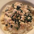 ムギ808's cooksnap of when they made 優しい味☆海老とホウレン草のトロッと豆腐.