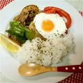 みさにゃん27's cooksnap of when they made ●元気彷彿！エスニック風牛肉炒めかけライス★.
