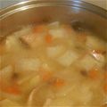 kooooha's cooksnap of when they made 【鮭のアラ(頭、白子、身)で粕汁♪】.