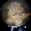 ☆ダイアママ☆'s cooksnap of when they made 卵の油揚げ袋煮.