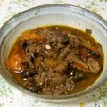 vegeange's cooksnap of when they made 牛肉の赤ワイン煮込みドーブプロヴァンサル.