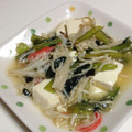 ☆金ちゃん's cooksnap of when they made 簡単☆温まる 小松菜とカニカマのあんかけ.