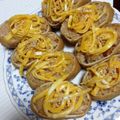 寝た坊's cooksnap of when they made 余った炊き込みご飯でリメイク☆いなり寿司.
