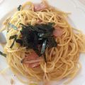 しろくまえるえっくす's cooksnap of when they made しめじの和風にんにく醤油パスタ.