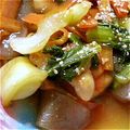 shinobu528's cooksnap of when they made 青梗菜・むね肉・こんにゃく♪和風うま煮.