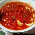 mihosky☆'s cooksnap of when they made トマトスープうどん.