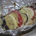 なっらー's cooksnap of when they made 夏野菜とたらのオイマヨホイル焼き.