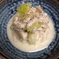 yummy?'s cooksnap of when they made ささみと長ネギのサラダ.