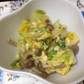 kikamata's cooksnap of when they made 白菜ときのこ炒め.