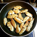 クレムリン。's cooksnap of when they made 鶏ささみの胡麻衣揚げ焼き.
