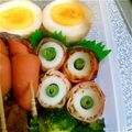 星ホシコ's cooksnap of when they made お弁当に！ちくわといんげんのベーコン巻き.
