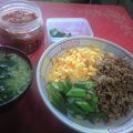higekuma's cooksnap of when they made お一人料理　三色丼.