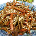 みかたいち's cooksnap of when they made 定番！　簡単美味しいきんぴらごぼう.