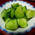 みきﾁｬﾝ's cooksnap of when they made 材料３つ！じゃい家の「キュウリの漬け物」.