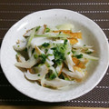 さくら号's cooksnap of when they made セロリとちくわのネギ塩和え.