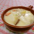 赤い電話's cooksnap of when they made カブとサツマイモの彩りシチュー.