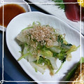 ＴＯＭＯＷＡＴ's cooksnap of when they made 白菜と三つ葉のおひたし風♡.