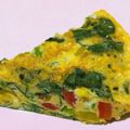 RiRiPE's cooksnap of when they made 超簡単、炊飯器で、スペイン風オムレツ.