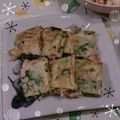 ahryキッチン's cooksnap of when they made 春菊と豚肉のチヂミ.