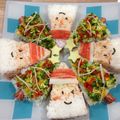 はせぴょん♪'s cooksnap of when they made サンタとツリーでクリスマス寿司ケーキ.