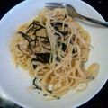 たけうさや's cooksnap of when they made ヘルシー♡明太子クリームパスタ.