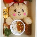 さーやgogo's cooksnap of when they made キャラ弁♡お弁当にミニミニカレー♡.