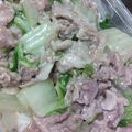 ヴィーナスけい's cooksnap of when they made 白菜と豚肉のガリバタ丼.