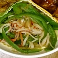 nekowahaha's cooksnap of when they made <お弁当用>ピーマンとカニカマの和え物.