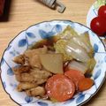 花リンゴ's cooksnap of when they made 鶏皮と大根と人参の煮付け.