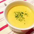 pyonpoco's cooksnap of when they made 豆腐と人参のなめらかなポタージュ.