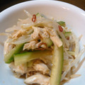 Banira25's cooksnap of when they made 簡単＊ささみもやし辛味和え♪中華サラダ♡.