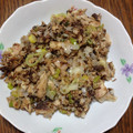 紅嶋瑪瑙's cooksnap of when they made ネギとサバ缶の簡単炒め.
