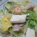 プゥたﾝCHU's cooksnap of when they made 我が家の八宝菜.
