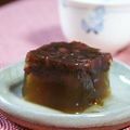 にわとりかあさん's cooksnap of when they made 甘納豆で・・黒糖くり鹿の子風.