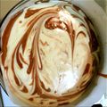 なきのまる's cooksnap of when they made マーブル★レアチーズケーキ.