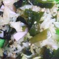 ふぅこ１１１１'s cooksnap of when they made 白菜とワカメの酢の物.