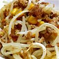 m_miho's cooksnap of when they made ✿もやしとひき肉のバター味噌炒め✿.